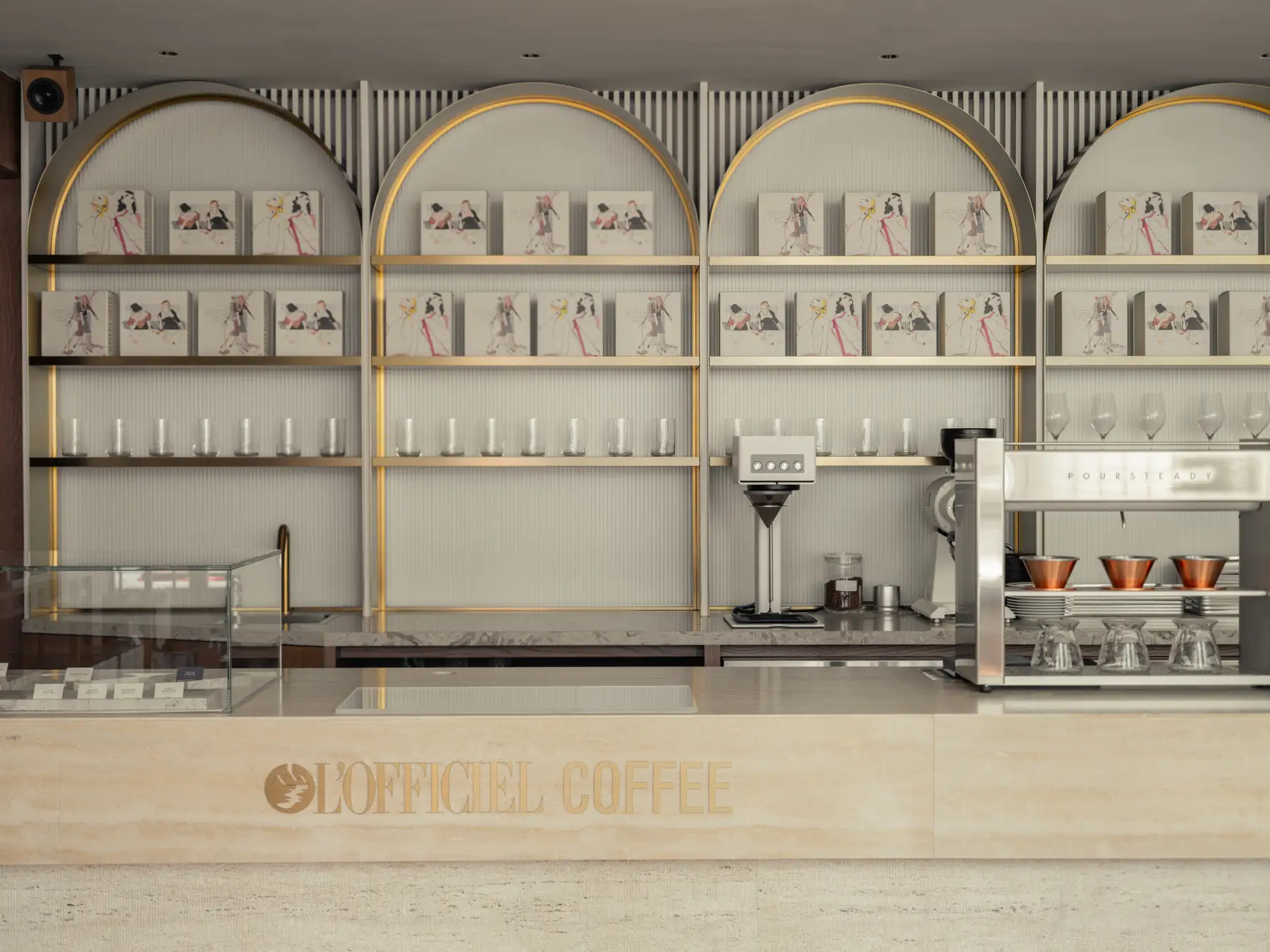 L’OFFICIEL COFFEE內部